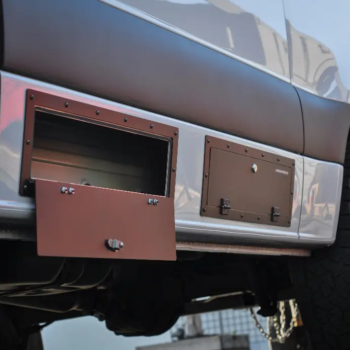 24” Agency 6 Lock Box – Sprinter Rocker Locker Exterior Storage Panel